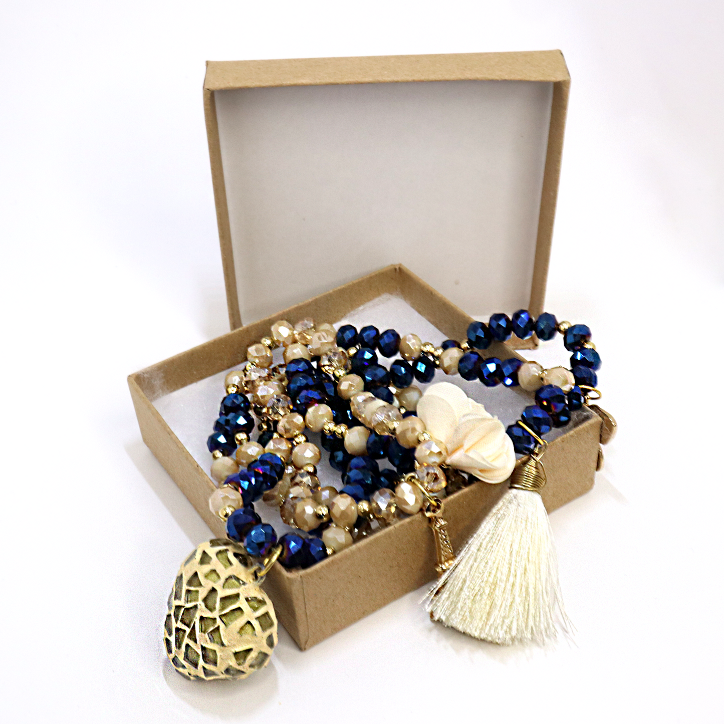 Bracelet Set of 7 - Semanario (Blue)