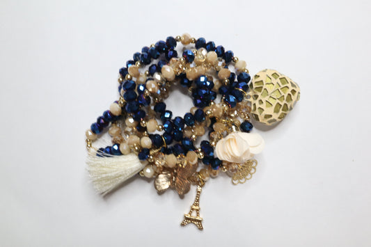 Bracelet Set of 7 - Semanario (Blue)