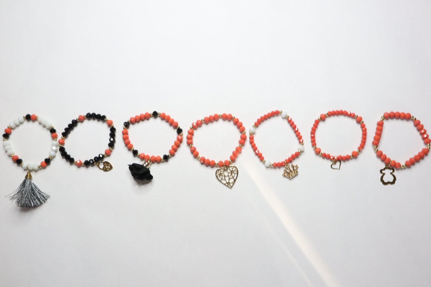 Bracelet Set of 7 - Semanario (Orange)