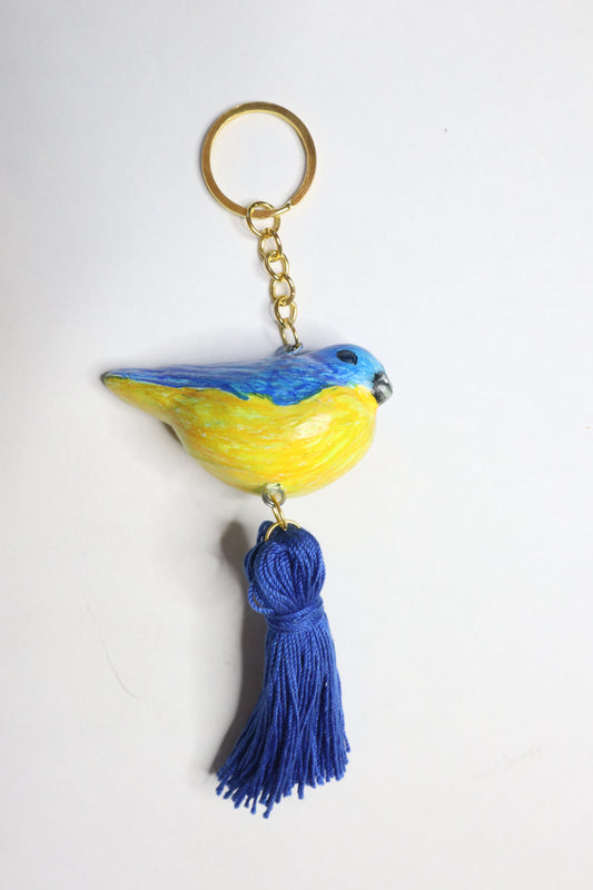 Blue Bird Keychain