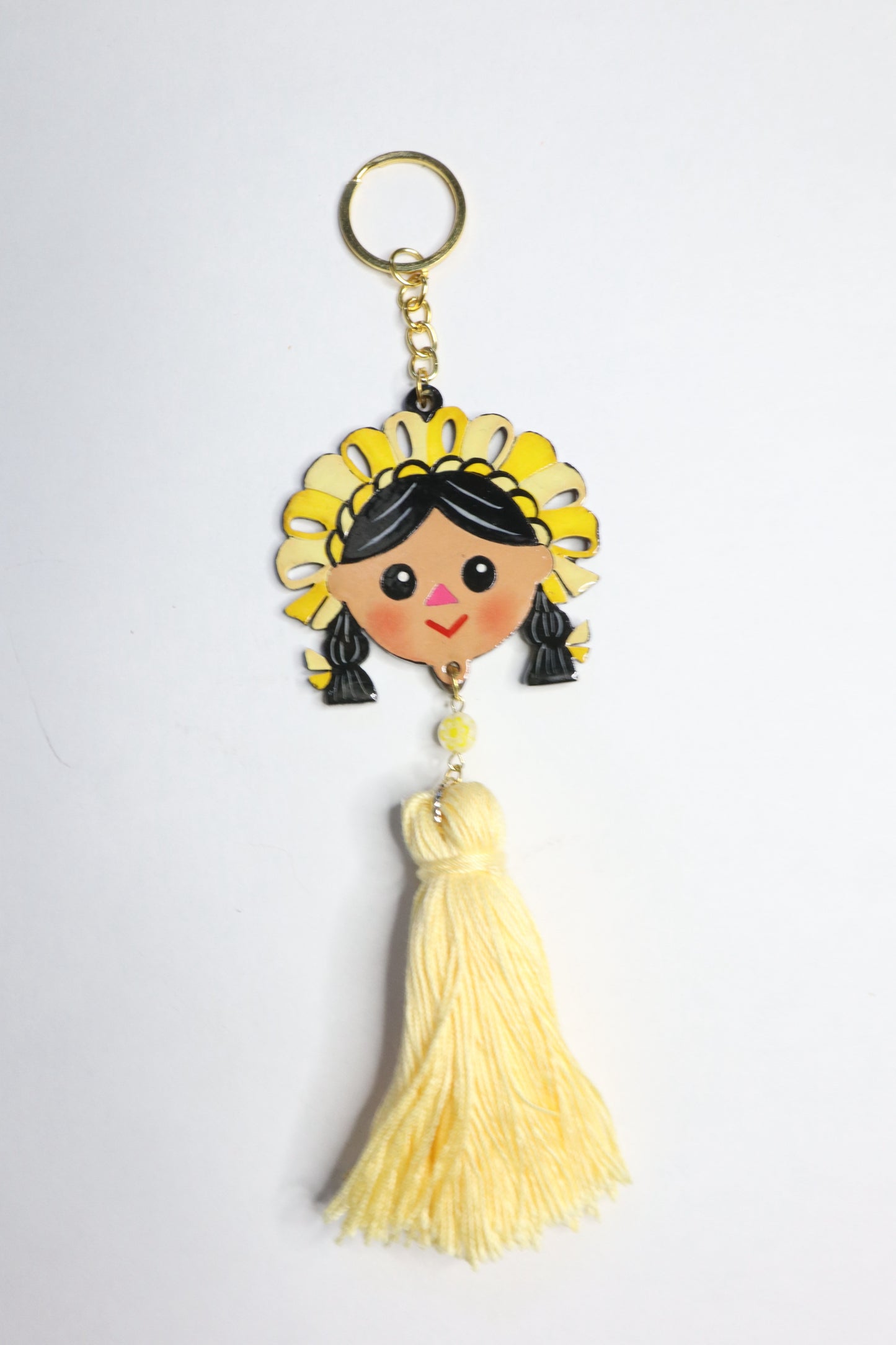 Maria Keychain (Yellow)