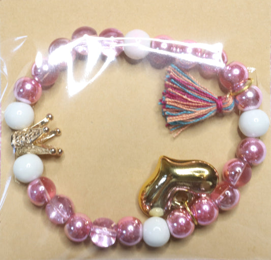 Single Bracelet (Pink Jelly)