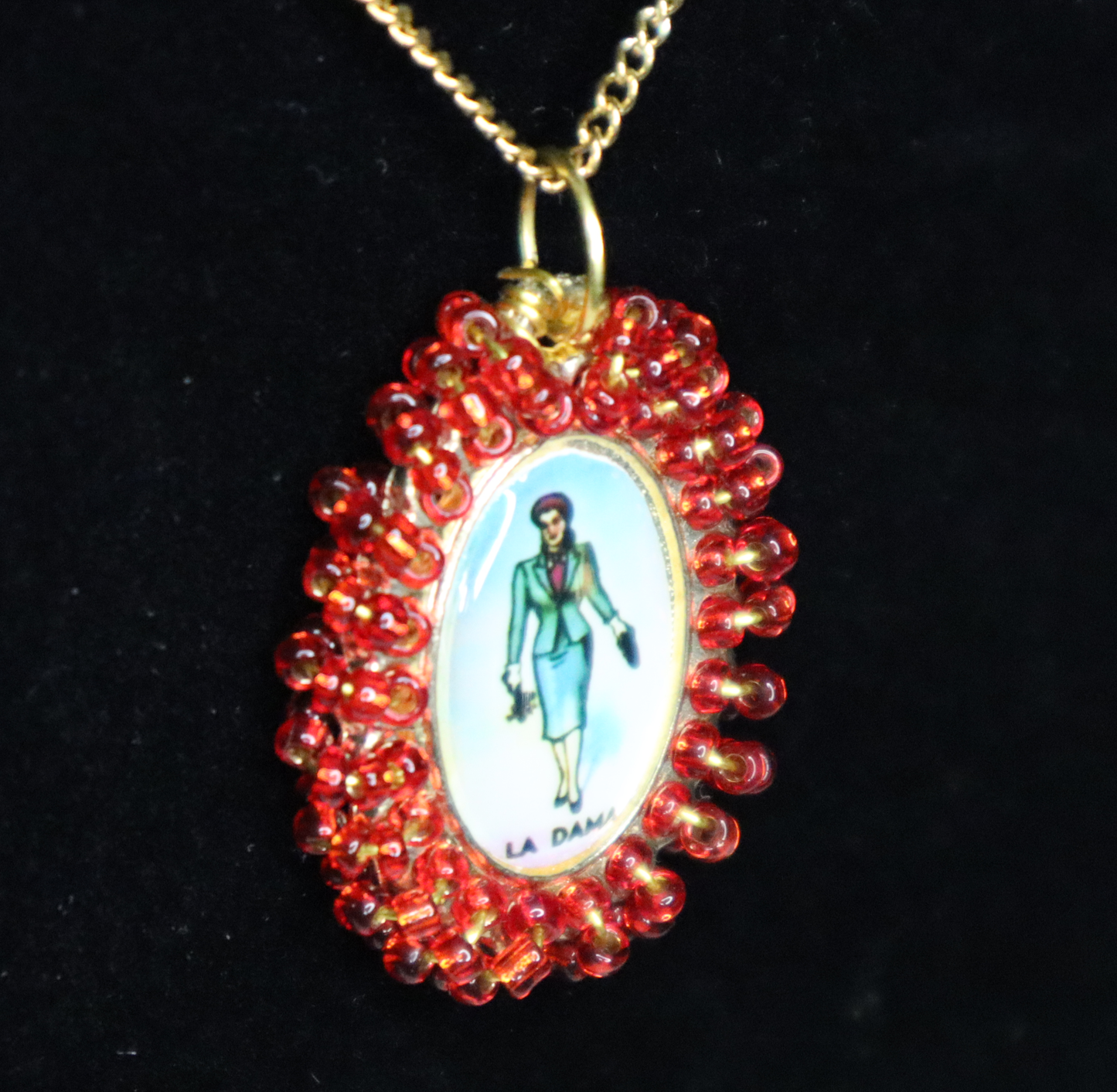 La Dama Loteria Necklace