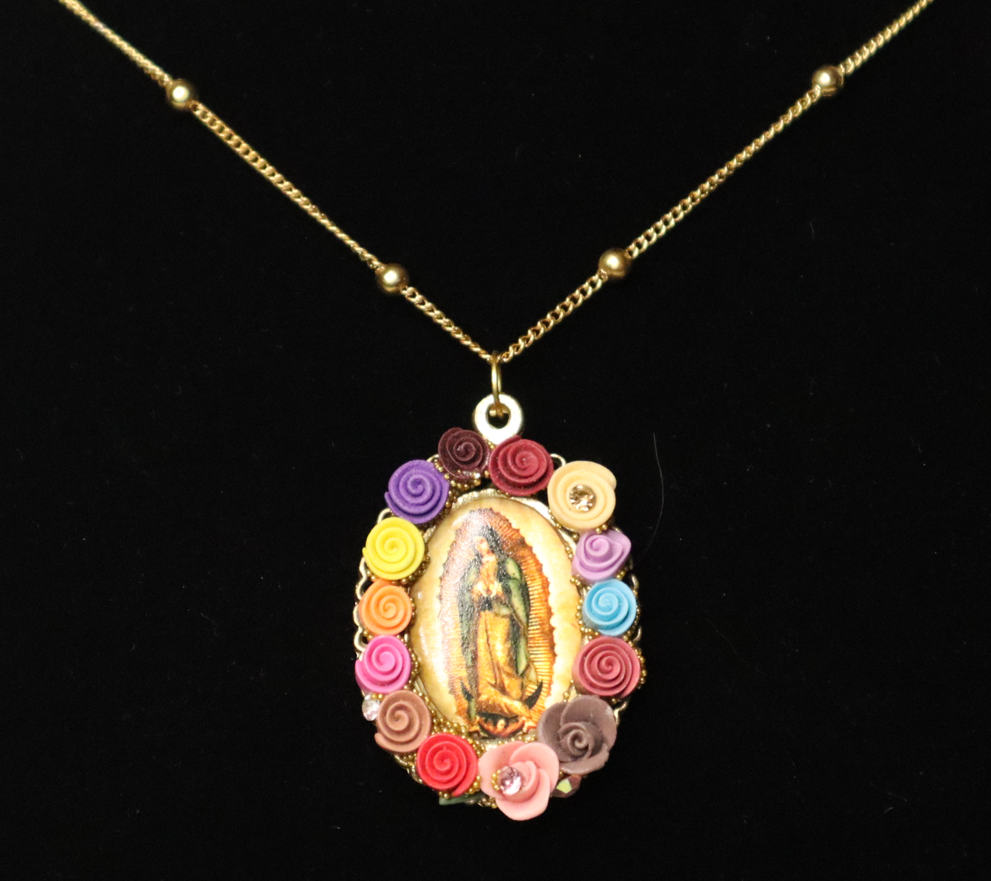 La Virgen De Guadalupe Necklace