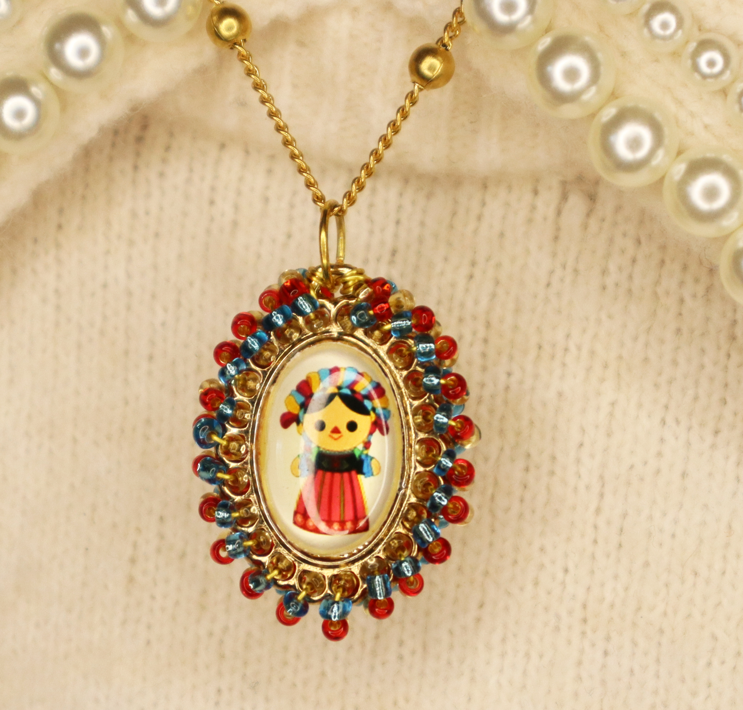 Maria Beaded Necklace