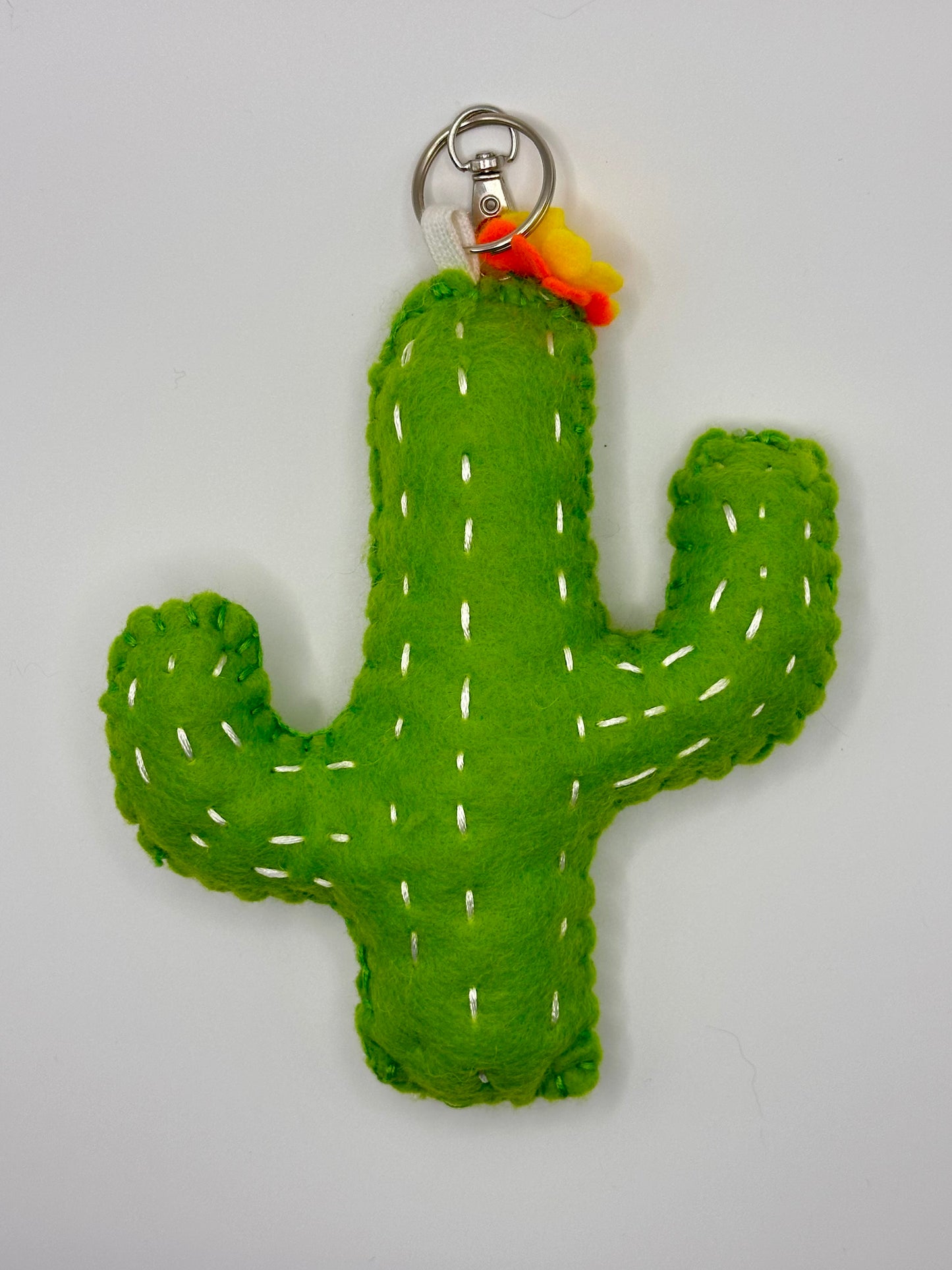 Felt Cactus Bag Charm