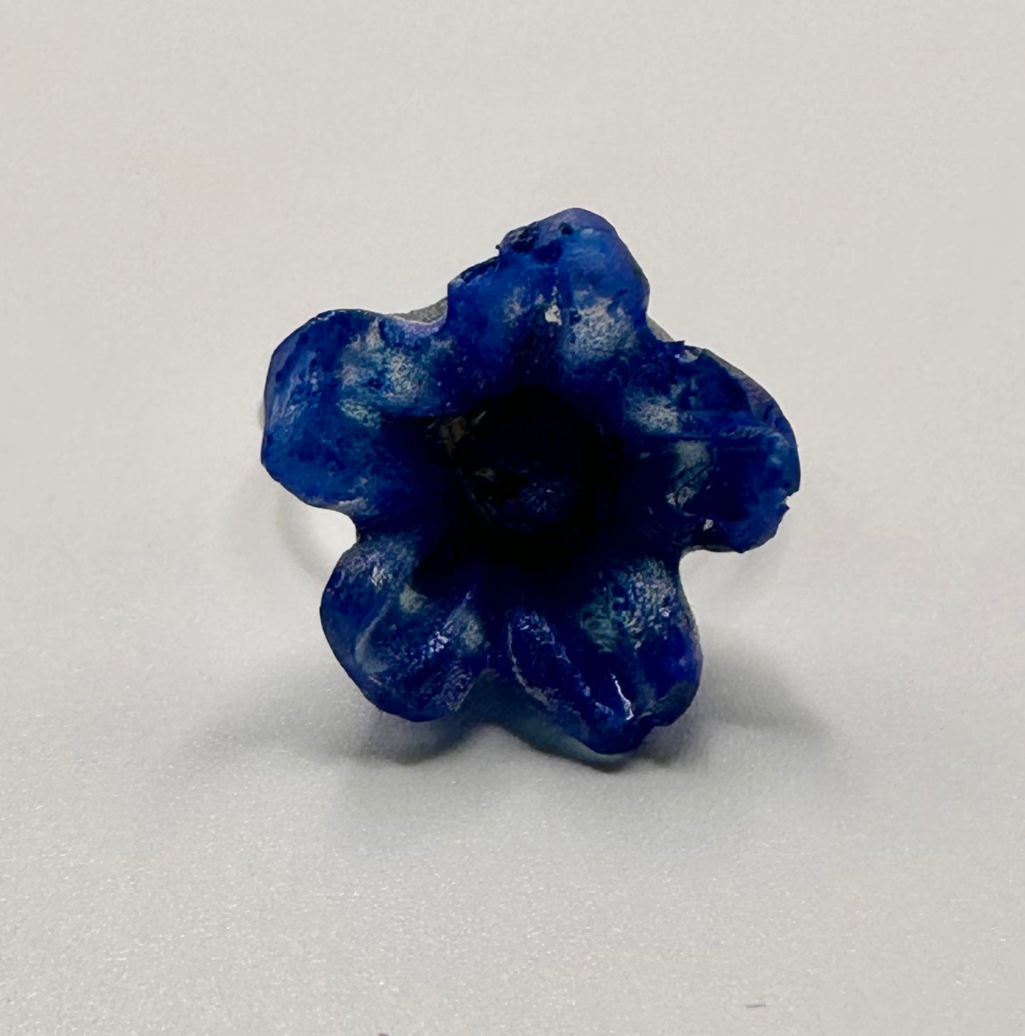 Blue Flower Ring